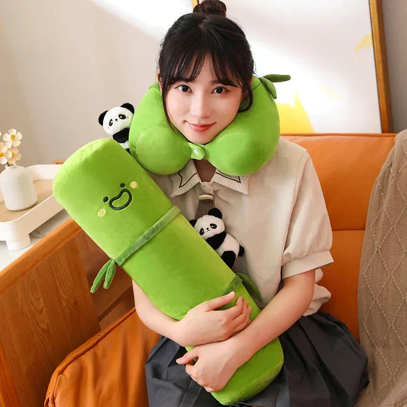 BowLift | Long Snuggly Bamboo Panda Plushie