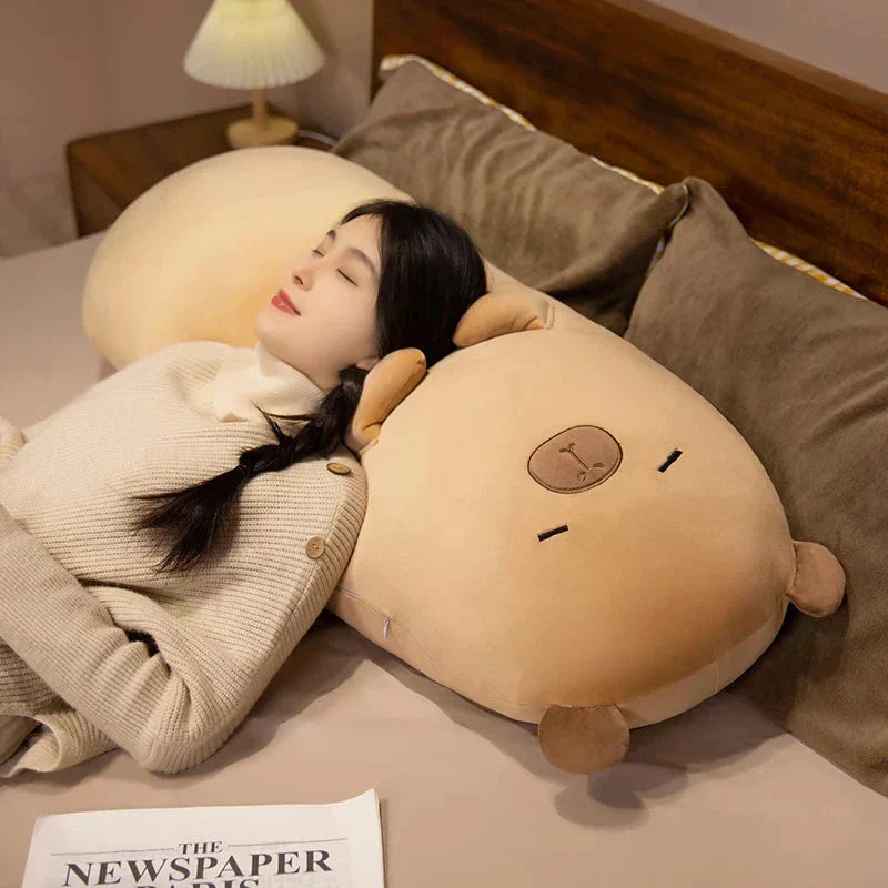 BowLift | Long Snuggly Capybara Plushies