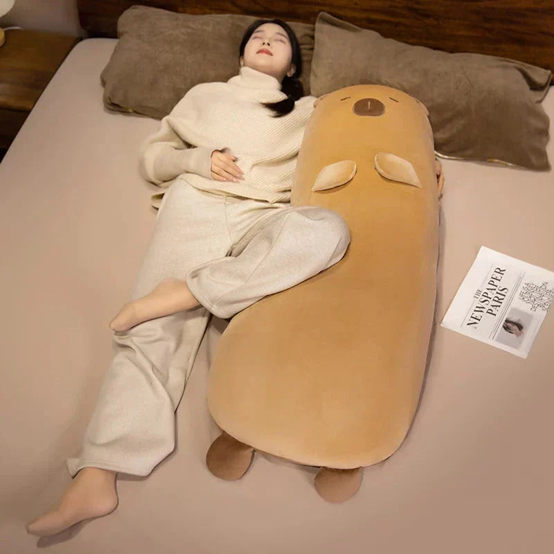 BowLift | Long Snuggly Capybara Plushies