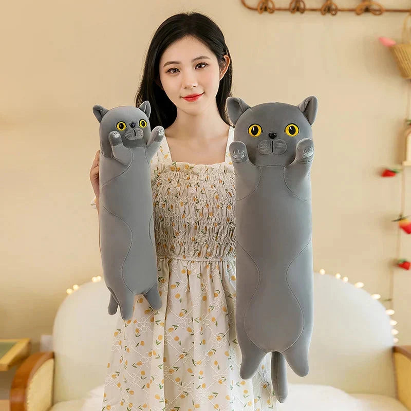 BowLift | Long Snuggly Cat Siamese British Shorthair Snowshoe Plushies Collection