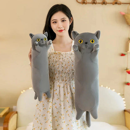 BowLift | Long Snuggly Cat Siamese British Shorthair Snowshoe Plushies Collection