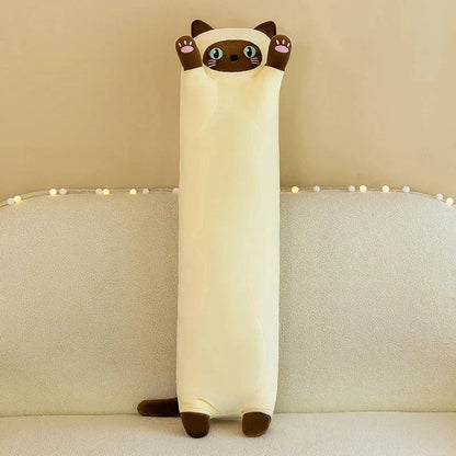 BowLift | Long Snuggly Cat Siamese British Shorthair Snowshoe Plushies Collection
