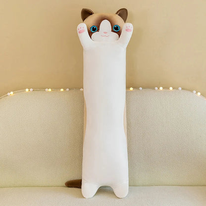 BowLift | Long Snuggly Cat Siamese British Shorthair Snowshoe Plushies Collection
