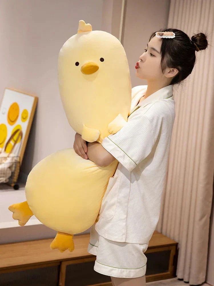 BowLift | Long Snuggly Yellow Duck Plushie