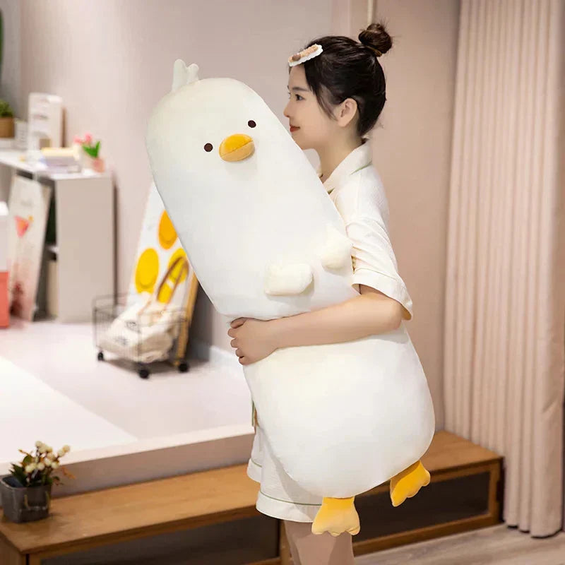 BowLift | Long Snuggly Yellow Duck Plushie