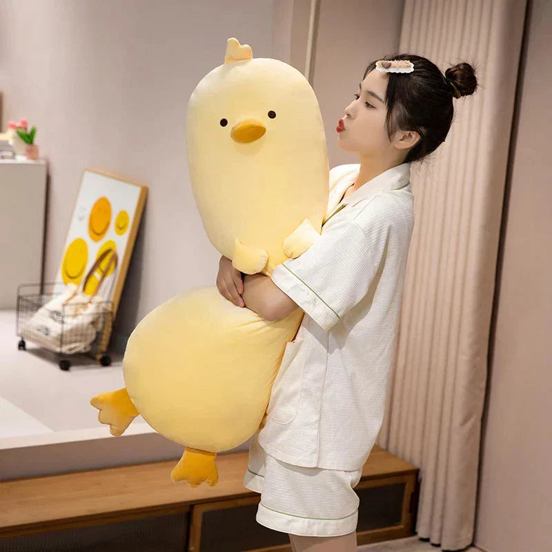 BowLift | Long Snuggly Yellow Duck Plushie