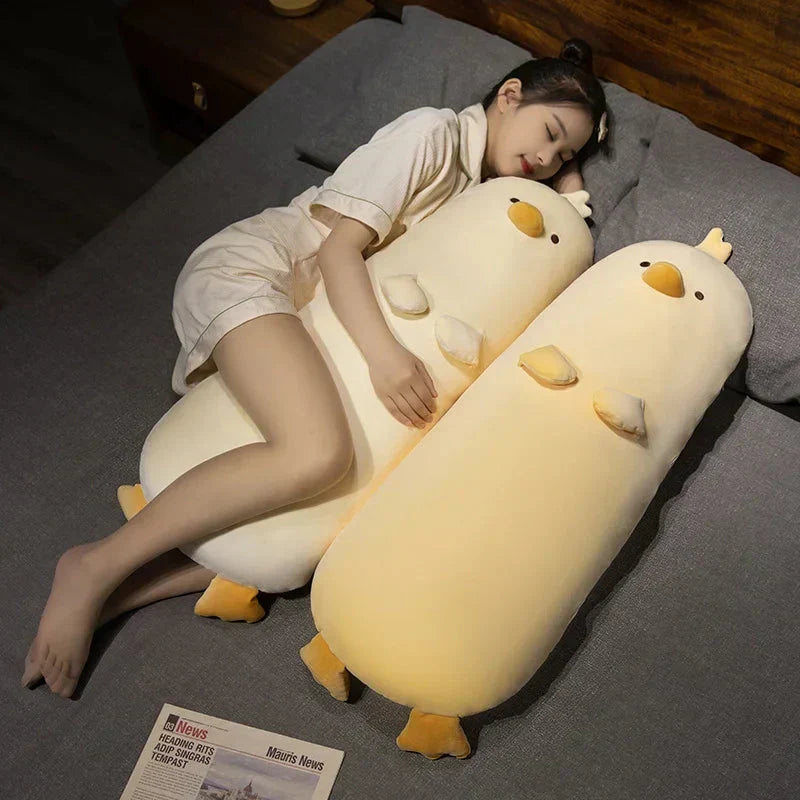 BowLift | Long Snuggly Yellow Duck Plushie