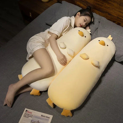 BowLift | Long Snuggly Yellow Duck Plushie