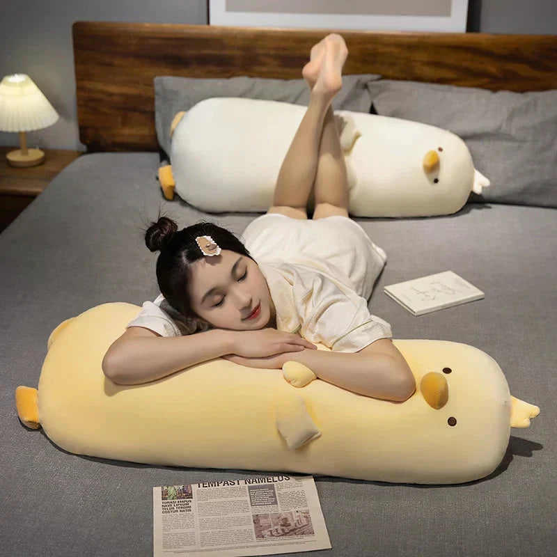 BowLift | Long Snuggly Yellow Duck Plushie