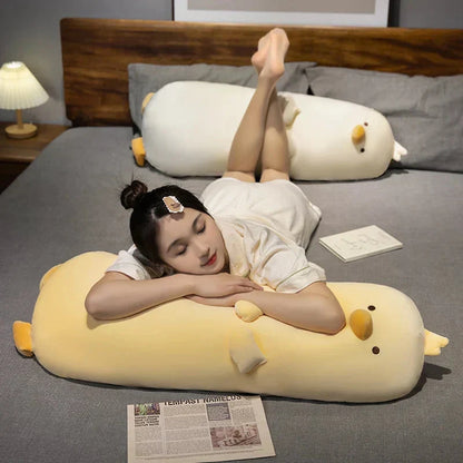 BowLift | Long Snuggly Yellow Duck Plushie