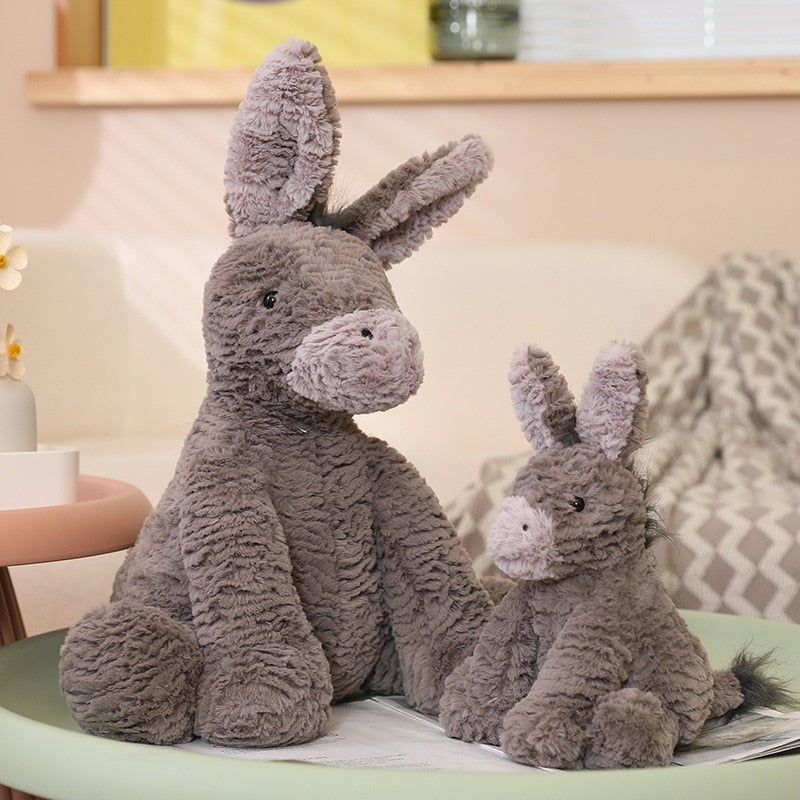 BowLift | Whispy the Fluffy Donkey Plushie