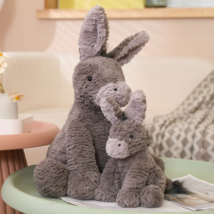 BowLift | Whispy the Fluffy Donkey Plushie