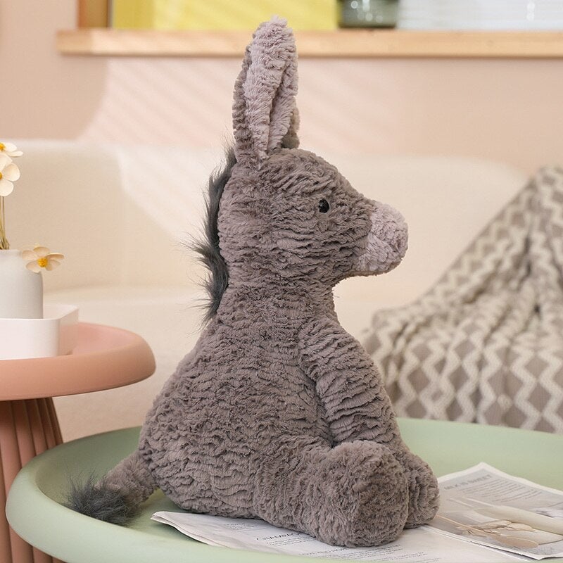 BowLift | Whispy the Fluffy Donkey Plushie