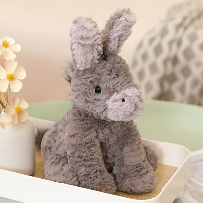 BowLift | Whispy the Fluffy Donkey Plushie