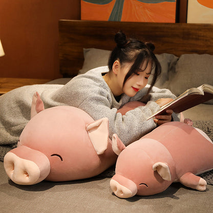 Skanto | Poppy the Pink Jumbo Pig Plush Toy