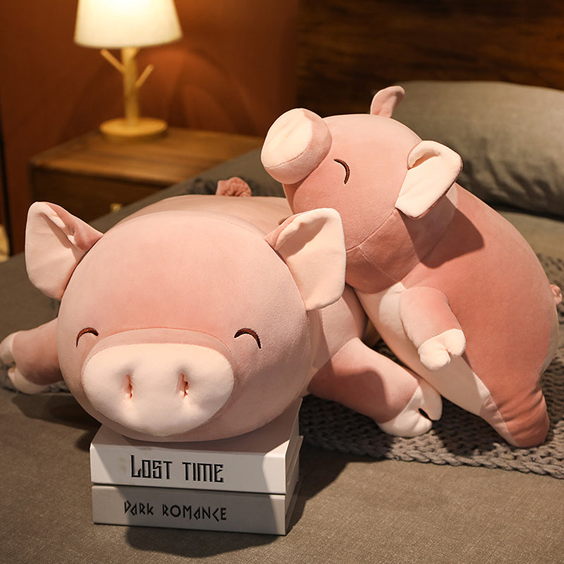 Skanto | Poppy the Pink Jumbo Pig Plush Toy