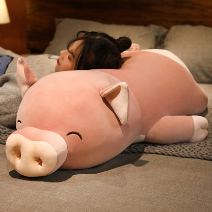 Skanto | Poppy the Pink Jumbo Pig Plush Toy