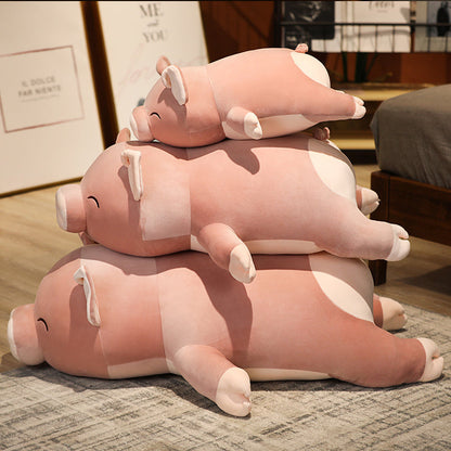 Skanto | Poppy the Pink Jumbo Pig Plush Toy