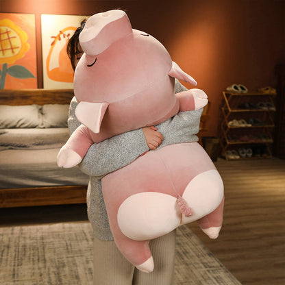 Skanto | Poppy the Pink Jumbo Pig Plush Toy