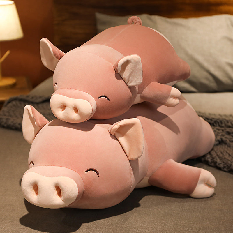 Skanto | Poppy the Pink Jumbo Pig Plush Toy