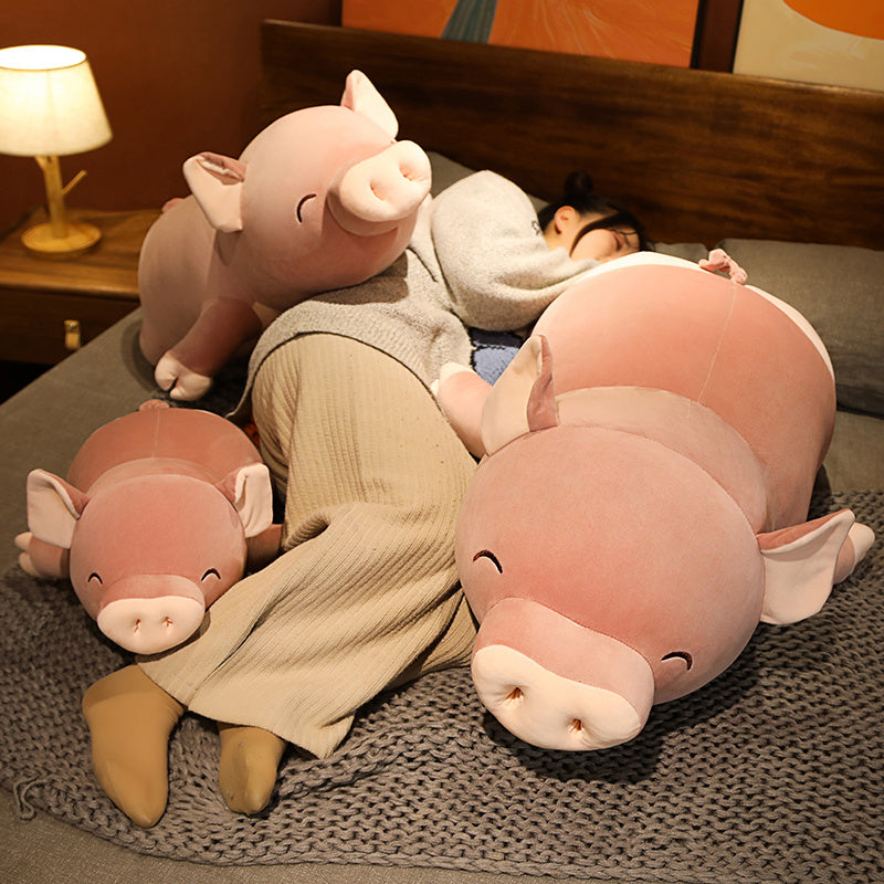 Skanto | Poppy the Pink Jumbo Pig Plush Toy
