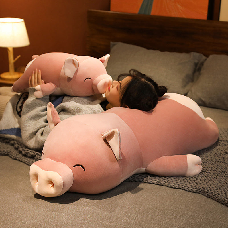 Skanto | Poppy the Pink Jumbo Pig Plush Toy