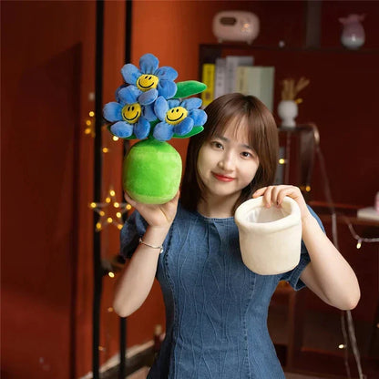 BowLift | Smiling Sunflower Flowerpot Plush