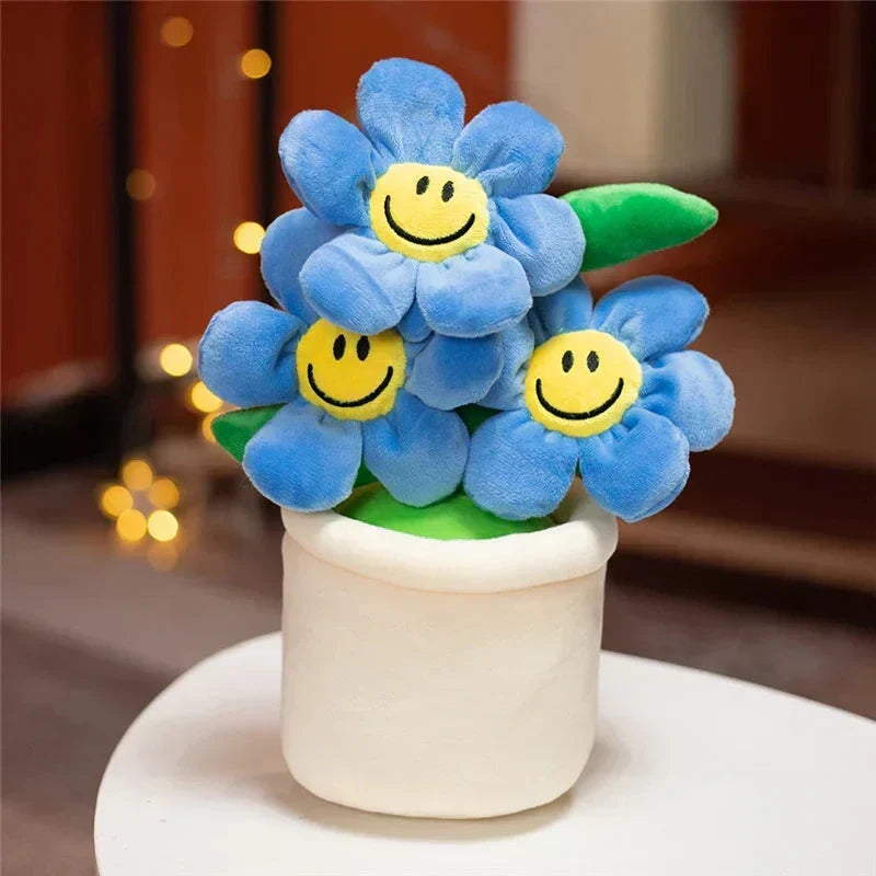BowLift | Smiling Sunflower Flowerpot Plush