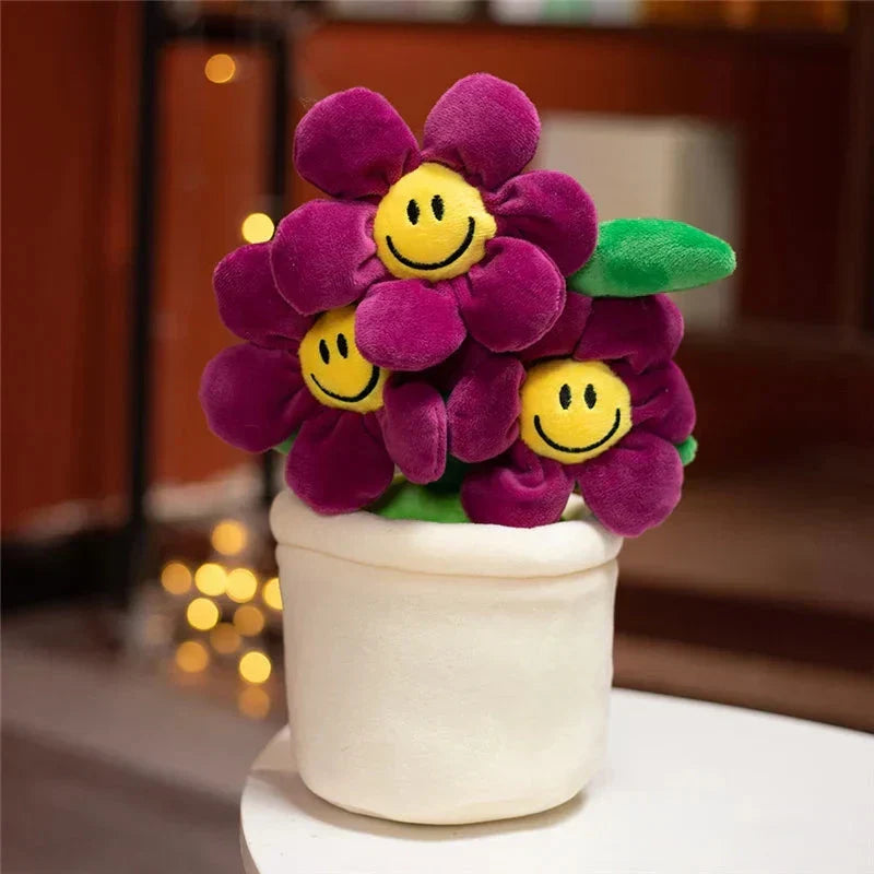 BowLift | Smiling Sunflower Flowerpot Plush