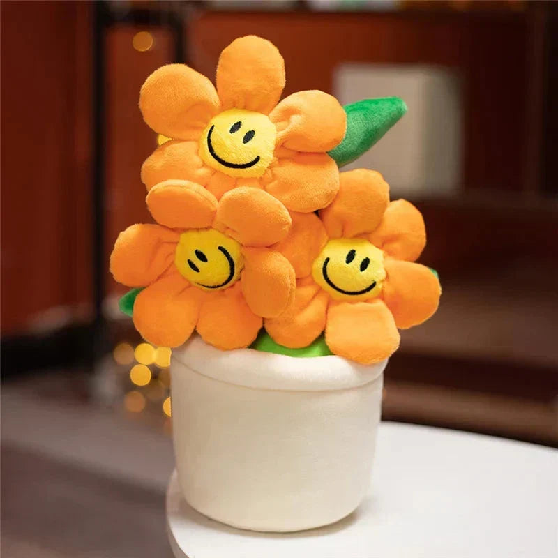 BowLift | Smiling Sunflower Flowerpot Plush