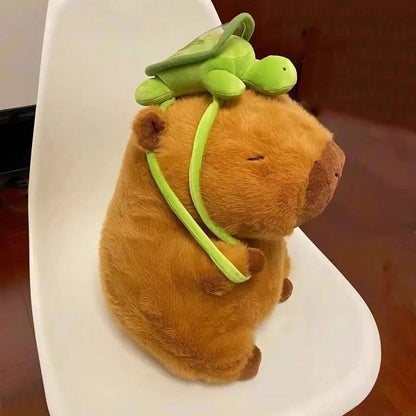 Skanto | The Adorable Capybara Turtle Backpack Plushies