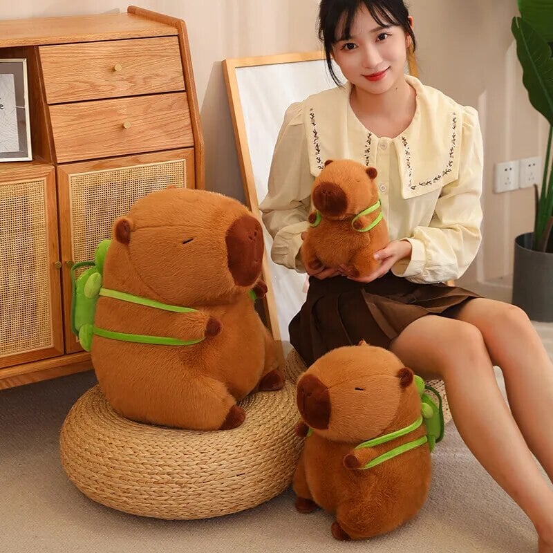 Skanto | The Adorable Capybara Turtle Backpack Plushies