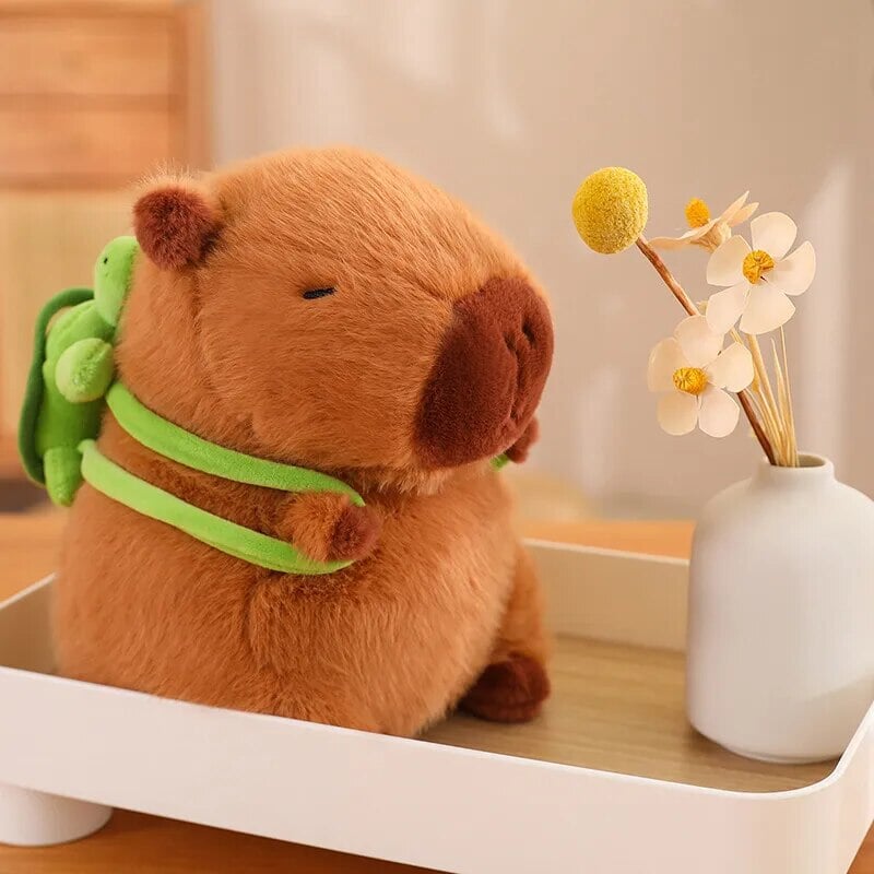 Skanto | The Adorable Capybara Turtle Backpack Plushies