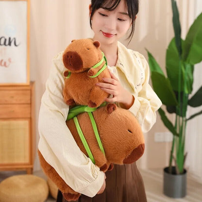 Skanto | The Adorable Capybara Turtle Backpack Plushies
