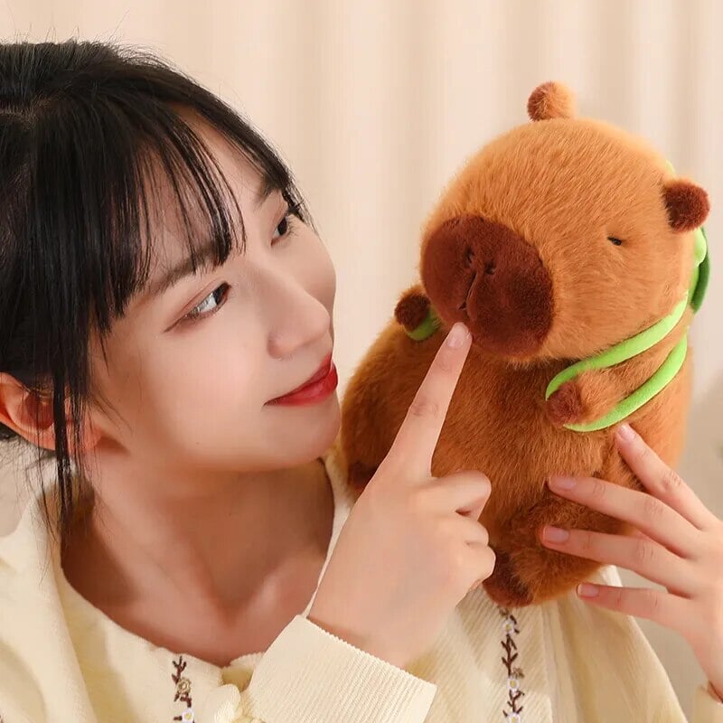 Skanto | The Adorable Capybara Turtle Backpack Plushies