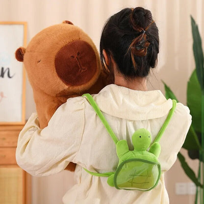 Skanto | The Adorable Capybara Turtle Backpack Plushies