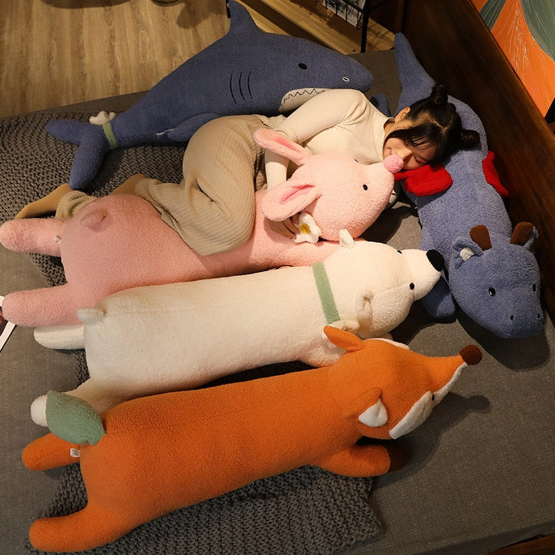 Skanto | The Fluffy Giants Dragon Fox Rabbit Teddy Bear Shark Plush Toys
