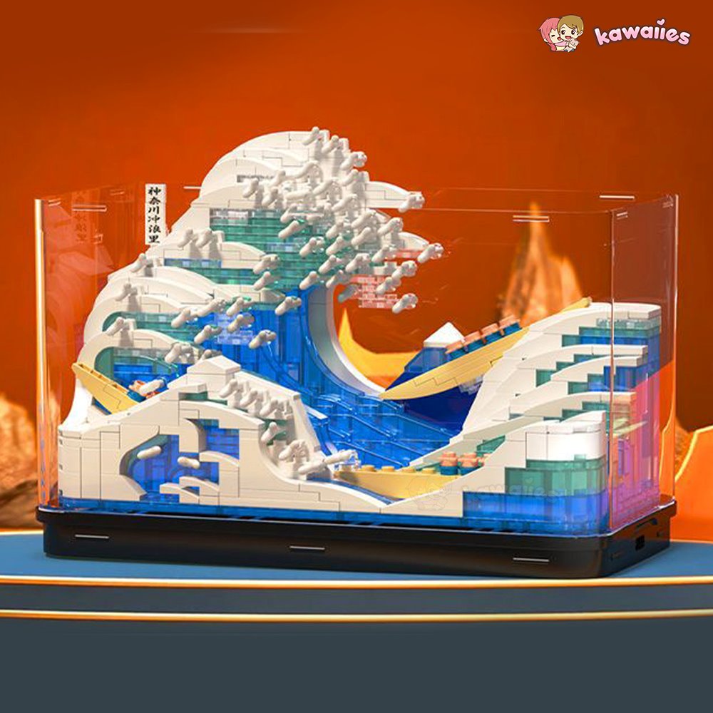 BowLift | The Great Wave off Kanagawa Micro Building Sets
