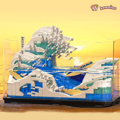 BowLift | The Great Wave off Kanagawa Micro Building Sets