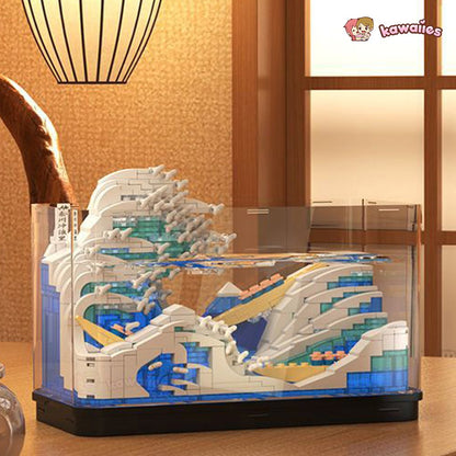 BowLift | The Great Wave off Kanagawa Micro Building Sets