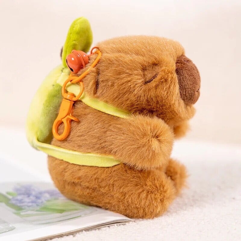 BowLift | The Kawaii Capybara with Mini Avocado Backpack Plushie