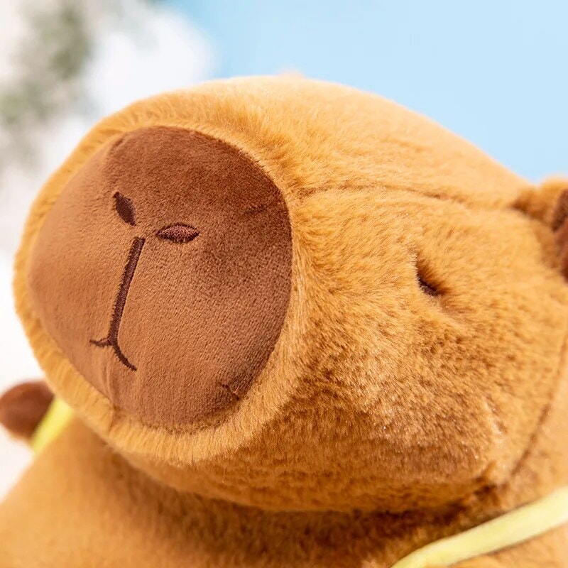 BowLift | The Kawaii Capybara with Mini Avocado Backpack Plushie