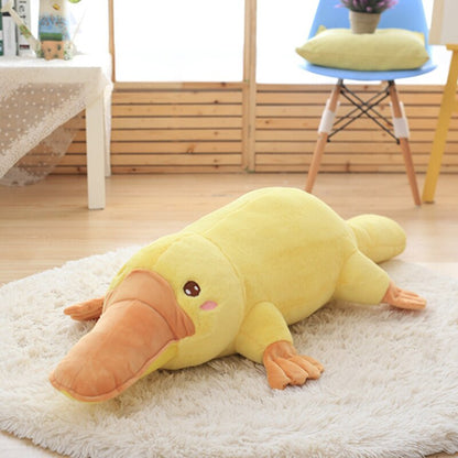 BowLift | Yellow Kawaii Long Snuggly Platypus Plushie