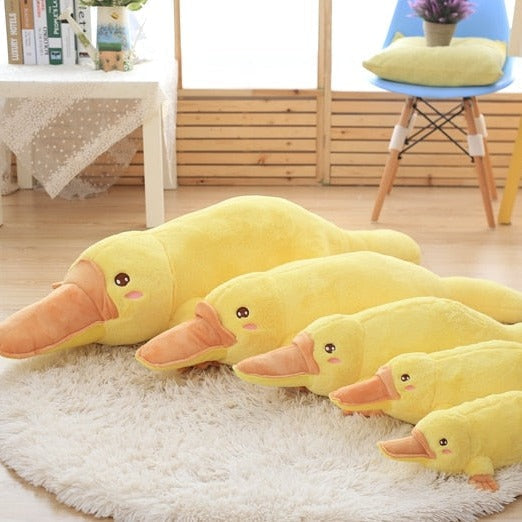 BowLift | Yellow Kawaii Long Snuggly Platypus Plushie