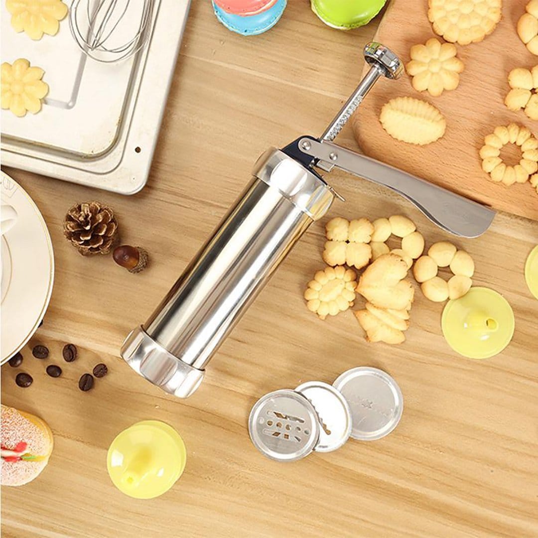 Skanto | Stainless Steel Biscuit Press