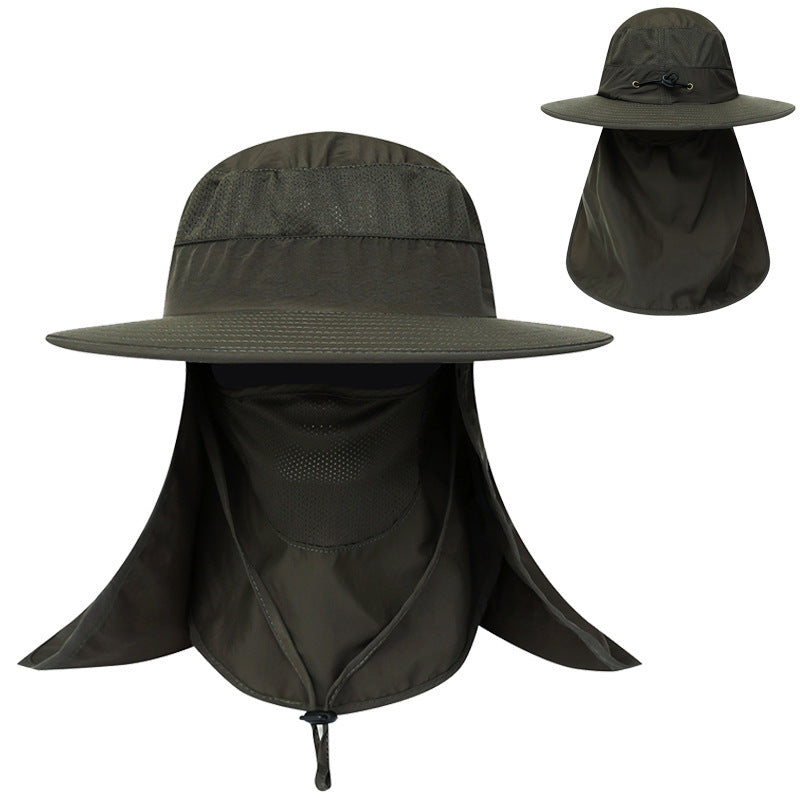 BowLift | Outdoor Neck & Face Sun Protection Wide Brim Hat