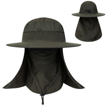 BowLift | Outdoor Neck & Face Sun Protection Wide Brim Hat