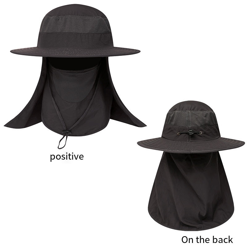 BowLift | Outdoor Neck & Face Sun Protection Wide Brim Hat