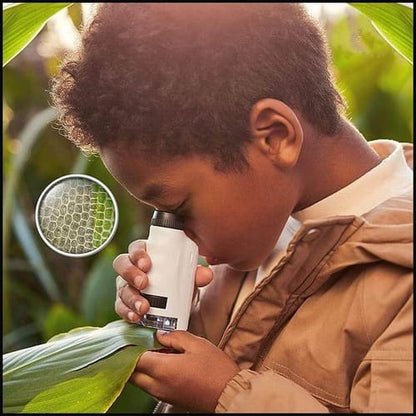 Skanto | KiddyScope™ Portable Pocket Microscope with Adjustable 60-120x Zoom
