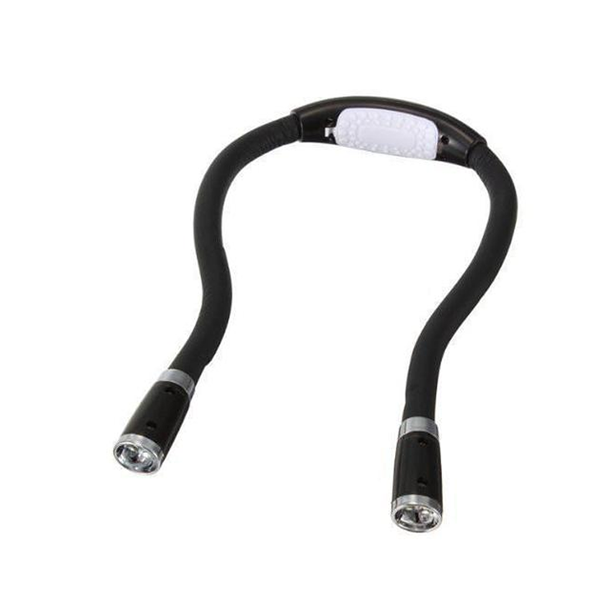 Portable Neck Lamp with LED for Knitting, Crocheting and Reading – Hands-Free Light